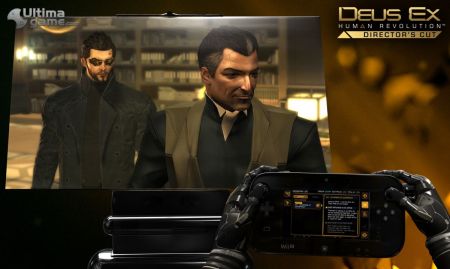 Los usos del mando de Wii U en Deus Ex: Human Revolution Director