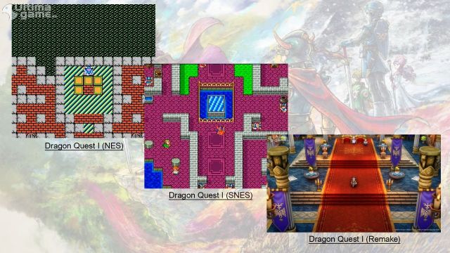 Un vistazo general al remake 2D-HD de los dos primeros Dragon Quest
