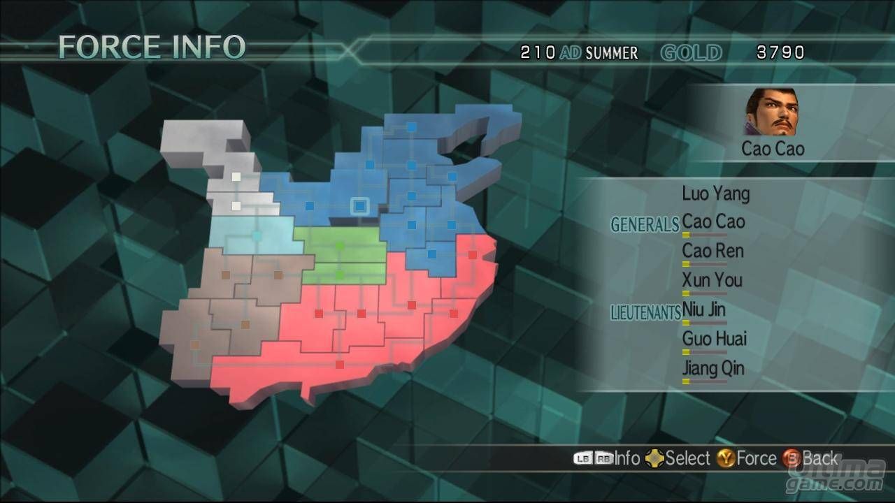 La revisión de Dynasty Warriors 5 para Xbox 360 y PlayStation 2 reciben nueva fecha y cambio de nombre de Dynasty Warriors 5 Empires - imagen 1