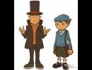 El Profesor Layton y Luke 