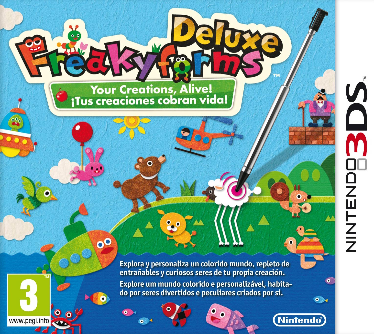 Freakyforms Deluxe: Tus creaciones cobran vida!