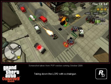 GTA Chinatown Wars nos muestra su podero en la porttil de Sony