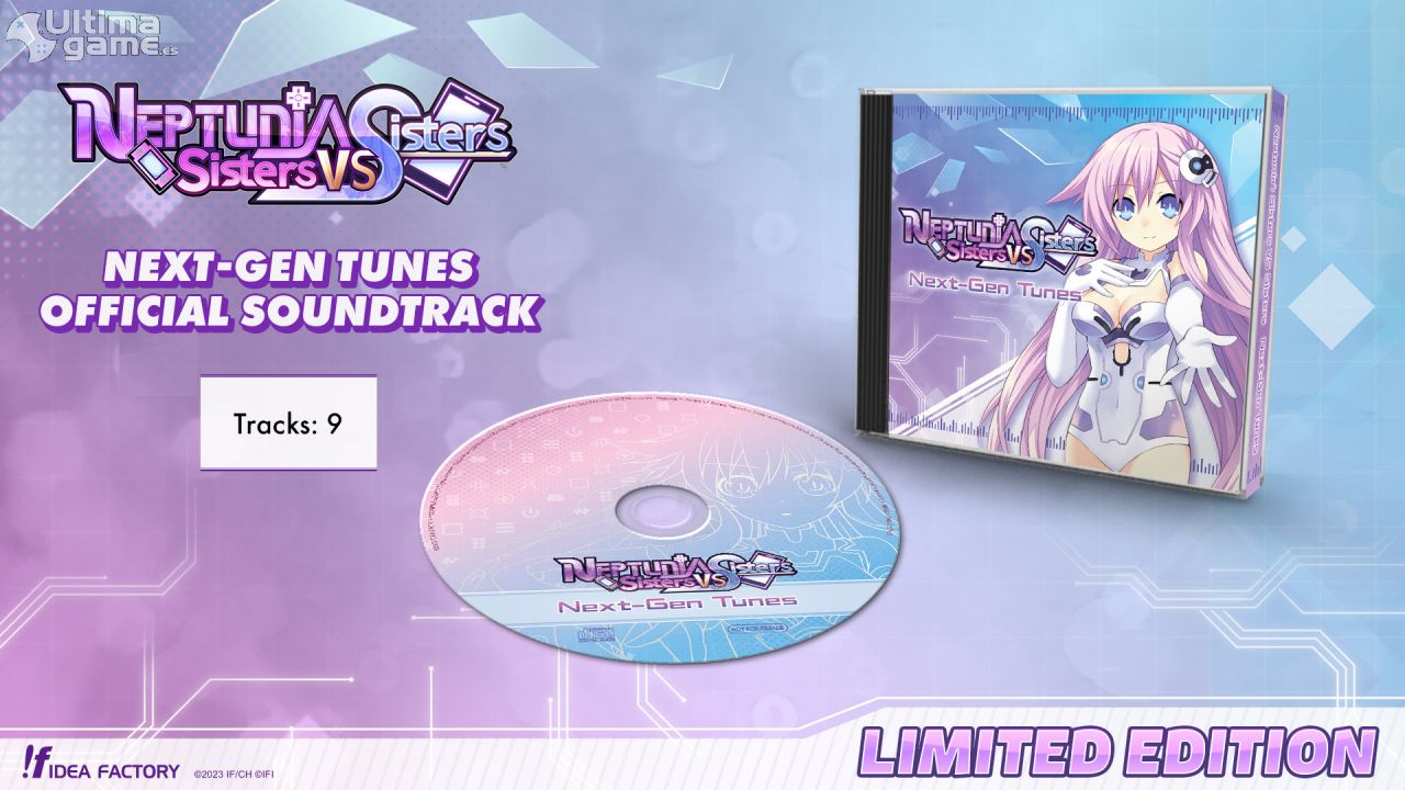 Así son las ediciones limitadas física y digitales del juego en su lanzamiento de Hyperdimension Neptunia: Sisters vs. Sisters - imagen 3