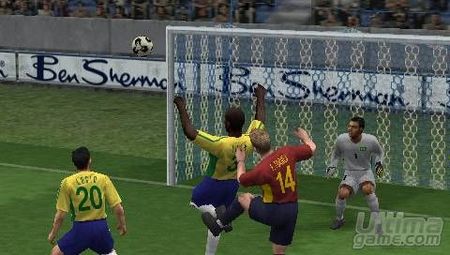 8 nuevas im�genes de la versi�n PlayStation Portable de Pro Evolution Soccer 5