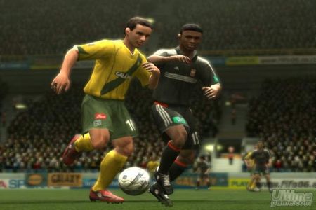 Primer video en movimiento de la versin Xbox 360 de FIFA 06