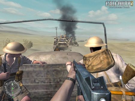 La versin Xbox 360 de Call of Duty 2, tiene un pequeo bug que bloquea el juego