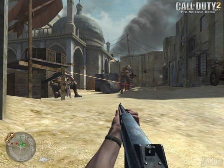 La versin Xbox 360 de Call of Duty 2, tiene un pequeo bug que bloquea el juego