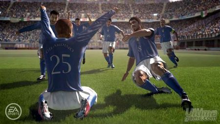 Fútbol en estado puro, nuevas imágenes de FIFA 2006 para Xbox 360