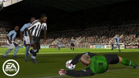 Primer video en movimiento de la versi�n Xbox 360 de FIFA 06