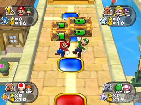 Montaa de imgenes de Mario Party 7