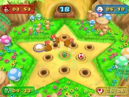 Montaña de imágenes de Mario Party 7