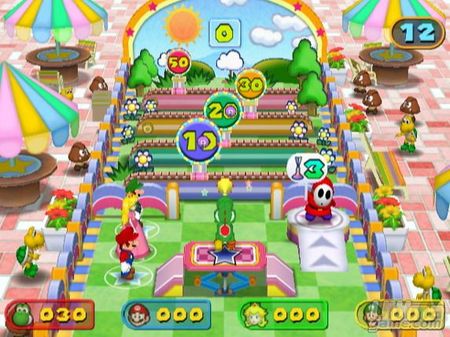 Monta�a de im�genes de Mario Party 7