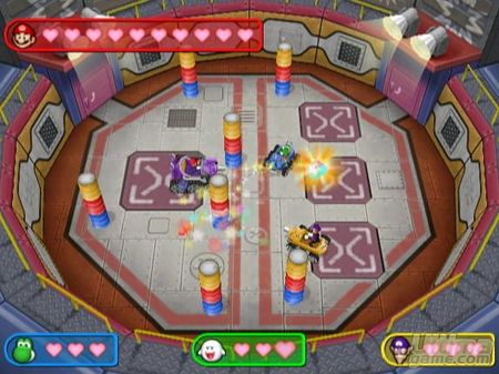 Monta�a de im�genes de Mario Party 7