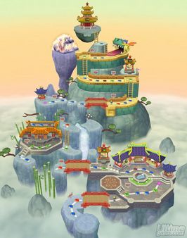 Monta�a de im�genes de Mario Party 7
