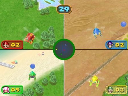 Montaa de imgenes de Mario Party 7
