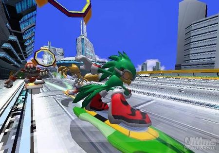 Presentación de algunos circuitos de Sonic Riders, en formato video