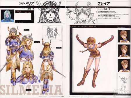Square Enix desvela un nuevo personaje en Valkyrie Profile Silmeria