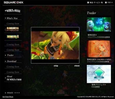 Dawn of Mana - El nuevo trailer Jump Festa 2007