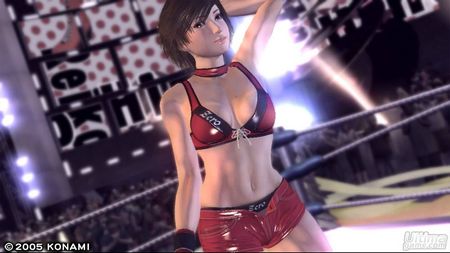 La personalizacin de las luchadoras y nuevas escenas en vdeo de Rumble Roses Double XX