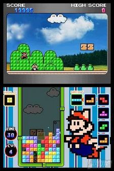Nintendo nos muestra algunos de los juegos clsicos que veremos en Tetris DS