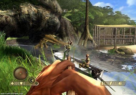 Ms ejemplos de renderizado del agua en Far Cry Instincts Predator para Xbox 360