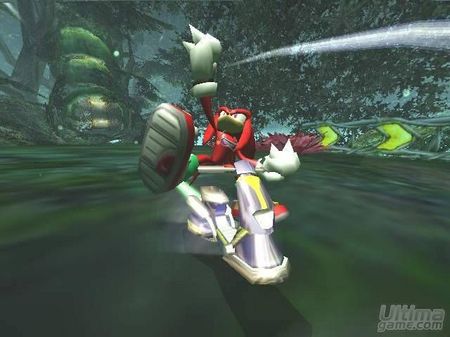 Presentacin de algunos circuitos de Sonic Riders, en formato video