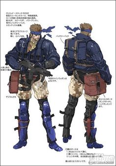 Artworks para Metal Gear Acid 2