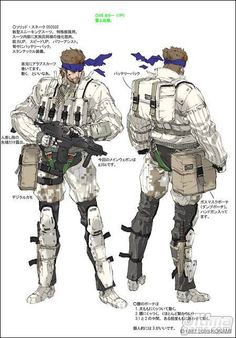 Artworks para Metal Gear Acid 2