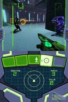 Metroid Prime Hunters para Nintendo DS soportar chat de voz por IP