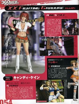 La personalización de las luchadoras y nuevas escenas en vídeo de Rumble Roses Double XX