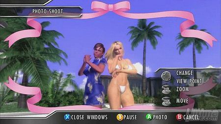 La personalizaci�n de las luchadoras y nuevas escenas en v�deo de Rumble Roses Double XX