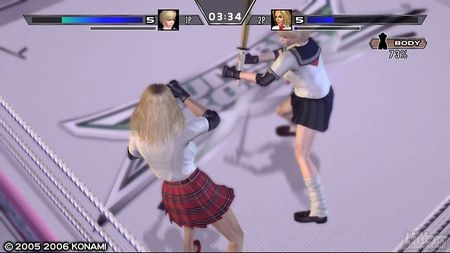 La personalizacin de las luchadoras y nuevas escenas en vdeo de Rumble Roses Double XX