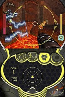 Metroid Prime Hunters para Nintendo DS soportar chat de voz por IP