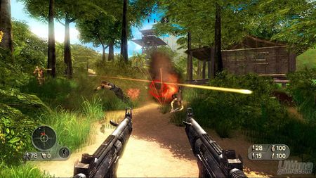 M�s ejemplos de renderizado del agua en Far Cry Instincts Predator para Xbox 360