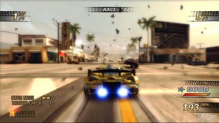 Las diferencias de Burnout Revenge para Xbox 360, en vdeo