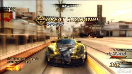 Las diferencias de Burnout Revenge para Xbox 360, en vdeo