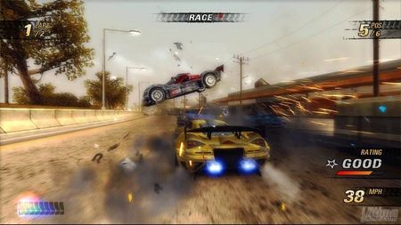 Las diferencias de Burnout Revenge para Xbox 360, en vídeo