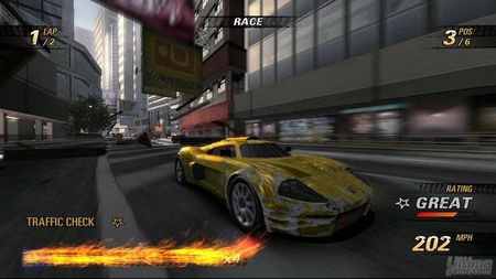 Las diferencias de Burnout Revenge para Xbox 360, en vídeo