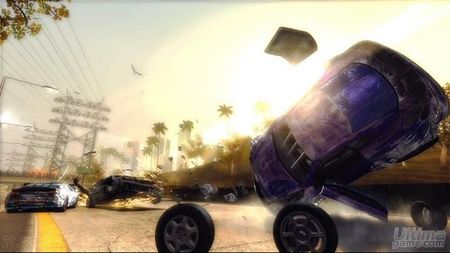 Las diferencias de Burnout Revenge para Xbox 360, en vdeo