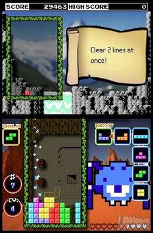 Nintendo nos muestra algunos de los juegos clsicos que veremos en Tetris DS