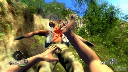 Más ejemplos de renderizado del agua en Far Cry Instincts Predator para Xbox 360