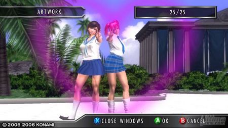 La personalizacin de las luchadoras y nuevas escenas en vdeo de Rumble Roses Double XX