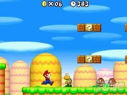 New Super Mario Bros en movimiento