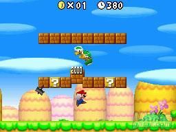 New Super Mario Bros en movimiento