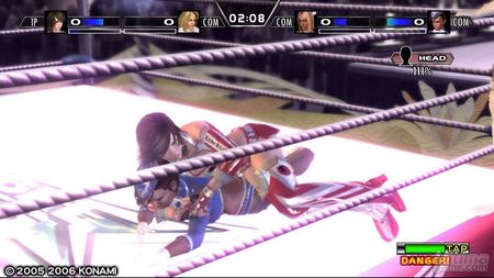 La personalizacin de las luchadoras y nuevas escenas en vdeo de Rumble Roses Double XX