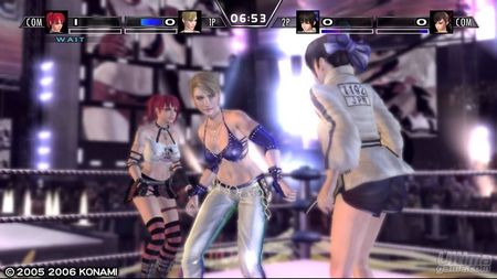 La personalizaci�n de las luchadoras y nuevas escenas en v�deo de Rumble Roses Double XX