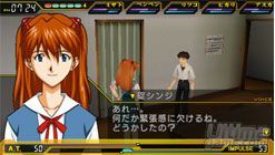 El funcionamiento de Neon Genesis Evangelion para PSP, en vdeo