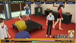 El funcionamiento de Neon Genesis Evangelion para PSP, en vdeo