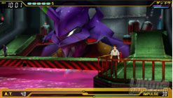 El funcionamiento de Neon Genesis Evangelion para PSP, en vdeo