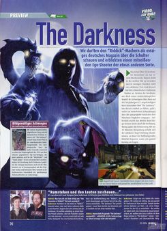 El Bazar de Xbox 360 tambin recibe la demo de Darkness